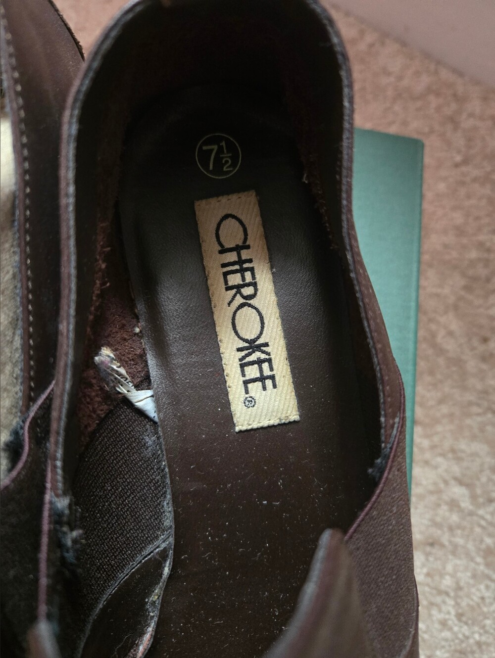 Cherokee Women's Brown Slip-On Flats